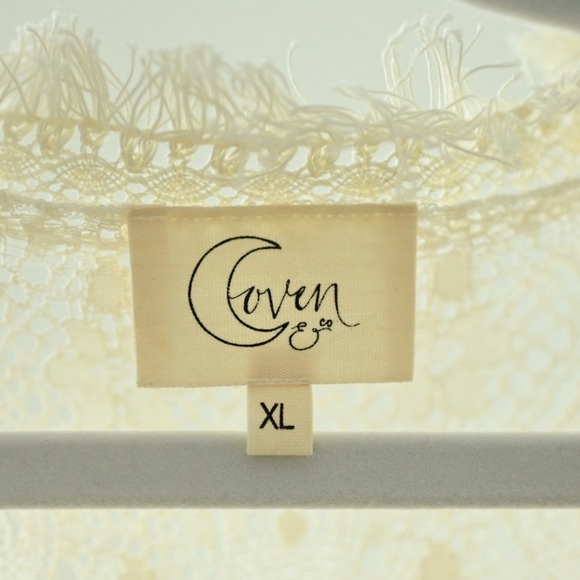 Coven Pirate Queen Lace Wrap Maxi Dress size XL - Picture 6 of 8